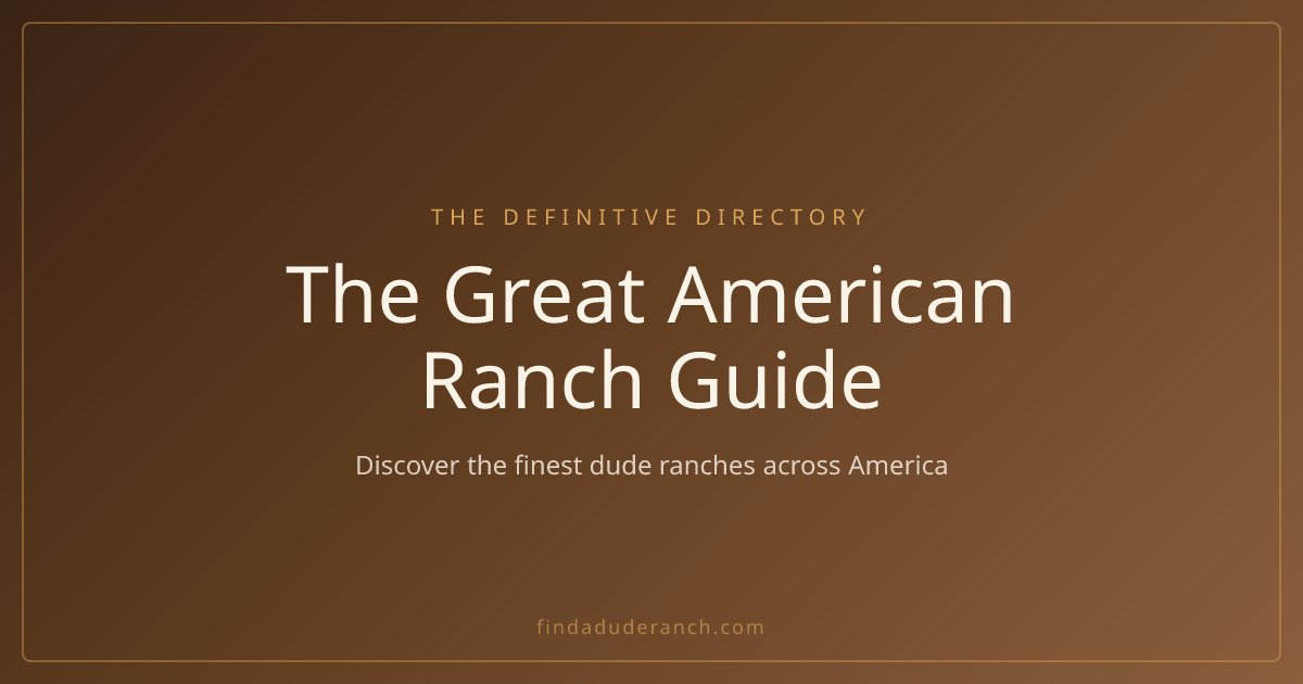 Best Family Dude Ranches with Kids Programs (2026) | The Great American ...
